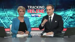 Hurricane Helene Landfall Coverage  WCTV Tallahassee Part 2 [upl. by Kahl]