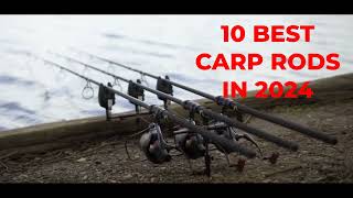 10 BEST CARP RODS IN 2024 [upl. by Irakab]