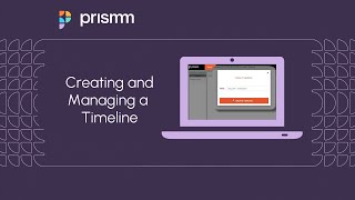 Creating and Managing a Timeline [upl. by Qifar787]