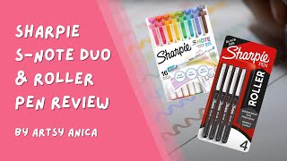 Sharpie SNote Duo amp Sharpie Roller Pen Review [upl. by Adama]