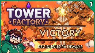 Victory on Deciduous Pathways 🏆🌳  Tower Factory Ep 7 [upl. by Gaudette]