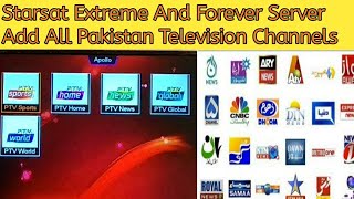 New Update Software Starsat Extreme All Ptv channels AddPtvSportsLive [upl. by Orutra579]