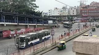 Bangalore city bus stand all city service buses [upl. by Lechner]