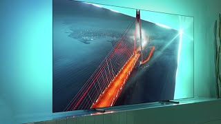 Philips 708 OLED 4K Ambilight TV 2023 [upl. by Bremble]