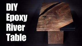 DIY Epoxy River Table Part One HowTo Woodworking [upl. by Htide]