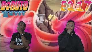 BEST EPISODE OF BORUTO  BORUTO EPISODE 217 REACTION [upl. by Tarkany238]