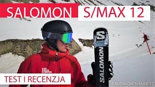 Salomon SMAX 12 model 2023  test i recenzja nart allround performance [upl. by Abey118]