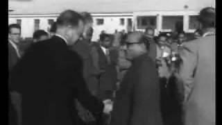 Dag Hammarskjöld quick stop in India en route to China 1954 [upl. by Arteid]