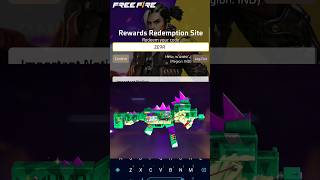 FREE FIRE REDEEM CODE TODAY 11 OCTOBER REDEEM CODE FREE FIRE  FF REDEEM CODE TODAY 11 OCTOBER FF [upl. by Nosrac]