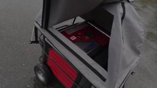 Watch the Honda EU7000is run Safely in Rain  Covered By GenTent™ [upl. by Ailes]