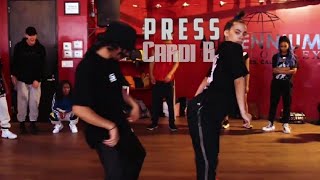 Press  Cardi B Choreography by Tricia Miranda danced by Natalie Bebko [upl. by Eiramlatsyrk441]