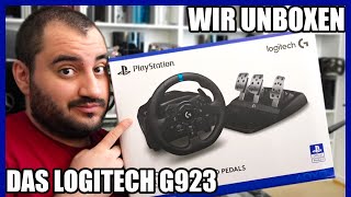 Das Logitech G923 für PS4 PS5 amp PC  Unboxing [upl. by Karla]