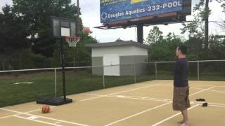 Armless Guy Shooting Hoops [upl. by Dlopoel]