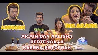 Bintang Ishq Mein Marjawan Berdebat Saat Membuat Ketoprak  Food Challenge [upl. by Immot670]