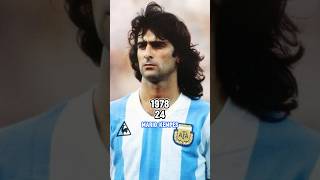 ARGENTINA AT WORLD CUP 1978🇦🇷 THEN AND NOW argentina shorts [upl. by Ytirehc309]