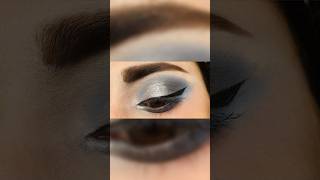 5 MINUTE Silver Smokey Eye Tutorial  Silver Glitter Smokey Eyes Tutorial  Silver Smokey EyeMakeup [upl. by Antoine]