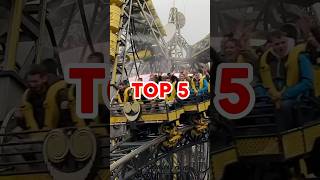 TOP 5 Rollercoasters at Alton Towers themepark altontowers [upl. by Columbyne165]