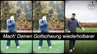 Golf Aufschwung Übungen für eine optimale Schulterdrehung  9 Uhr Position [upl. by Iztim]