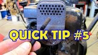 Quick Tip 5  Prevent Muffler Bolts From Seizing [upl. by Zach]