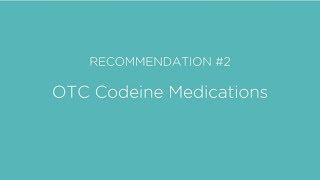 OTC Codeine Medications  Choosing Wisely Canada [upl. by Acirretahs44]