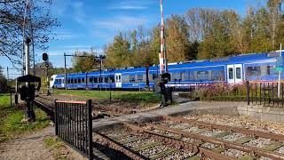 Spoorwegovergang Schin op Geul  Dutch railroad crossing [upl. by Kaplan]