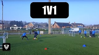 1V1 DRILLS  U9  U10  U11  U12  U13  U14  FOOTBALL  SOCCER  1V1 EXERCISES [upl. by Kelton458]