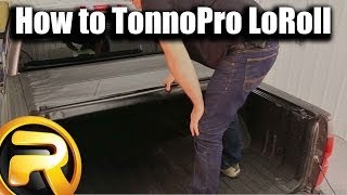 How to Install the TonnoPro LoRoll Tonneau Cover [upl. by Naimerej338]