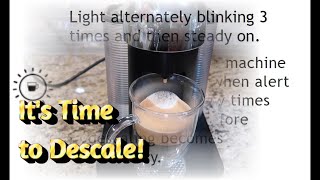 How To Descale a Nespresso VertuoLine Machine Step by Step [upl. by Eustace]