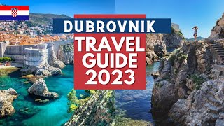 Dubrovnik Croatia Travel Guide  Best Places and Things to do In Dubrovnik in 2023 [upl. by Nutter]