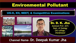 Environmental Pollutants and its effect on environmentpollution pollutants [upl. by Margot]