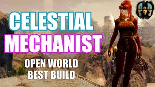 GW2  Celestial Mechanist  Open World Build  Guild Wars 2 PvE  Engineer Gameplay End of Dragons [upl. by Wollis]