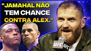 JAN BLACHOWICZ explica porque escolheu ALEX POATAN PEREIRA para vencer JAMAHAL HILL [upl. by Idalina]