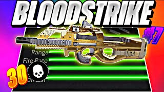 LA MEJOR CLASE de la P90 MEJOR SUBFUSIL  30 KILLS 1vs4 Gameplay  Blood Strike Alexz [upl. by Grata]