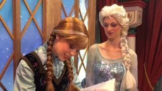 Meeting Anna and Elsa [upl. by Anahoj190]