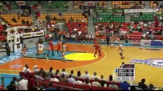 Victor Liz Metros de Santiago vs Cañeros del Este LNB 2016 [upl. by Acirea662]