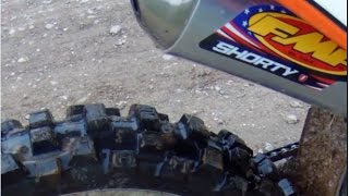 KTM 150 SX FMF Shorty soundcheck in tunnel [upl. by Vicky]