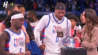 Trophy Presentation Ceremony  2024 NBA AllStar Celebrity Game [upl. by Hildebrandt]