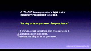 What is a Fallacy [upl. by Gnart]