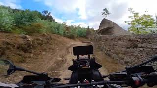 CFMOTO 450MT CURVINHAS E OFFROAD CF Moto IBEX 450 ride  Exhaust sound SOM DO ESCAPE [upl. by Odnala]