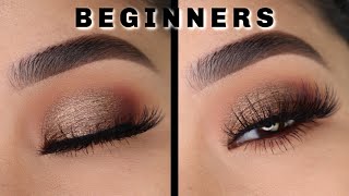 EASY Eyeshadow Tutorial For Hooded Eyes [upl. by Trebled597]