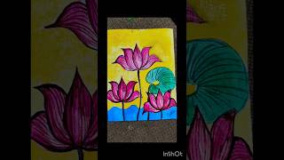 Watercolor lotus flowers ☺️ watercolordrawing lotusflower drawing viralshort shortvideo art [upl. by Oniger281]