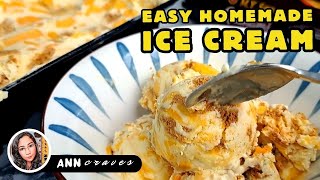 How to Make Mango Graham Ice Cream at Home with Only 4 Ingredients  SUPER EASY amp YUMMY [upl. by Aliuqet]