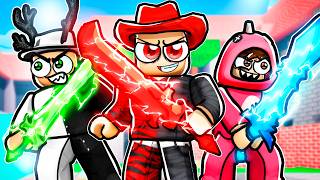 Becoming the MOST OVERPOWERED BEDWARS TRIO in Roblox [upl. by Tavie]