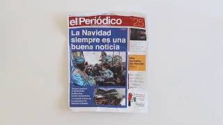 Felicitación de Navidad de El Periódico [upl. by Wobniar]