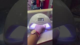 ￼ UV lamp for professional nail extension  Subscribe for nail extensions videosunboxing nailart [upl. by Etolas457]