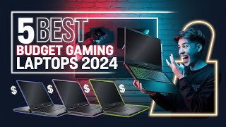 5 Best Budget Gaming Laptops in 2024  Review [upl. by Aekerly]