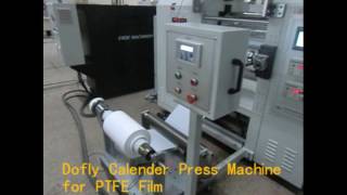 PTFE Calender Machine [upl. by Clippard]