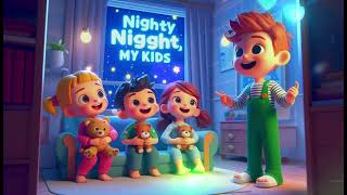 Nighty Night My Friend  Baby Shark Kids Alots Of Songs  Cartoon Nursery Music Rhymes [upl. by Zinah586]