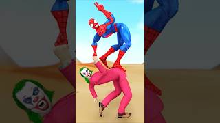 Who is Stronger Spiderman vs Joker Venom Aquaman gta spiderman funnyvideo homemaranha [upl. by Box756]