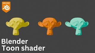 Blender Toon shader blender blender3d 3d [upl. by Yousuf]